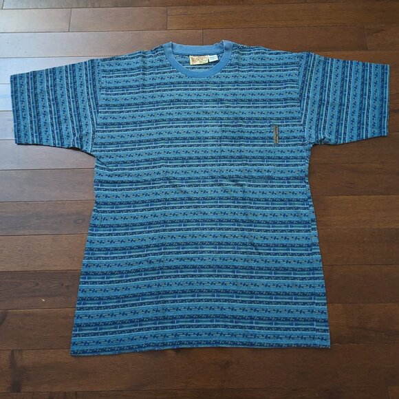 ('90s) OCEAN PACIFIC FIRST WAVE pocket tee - Picture 1 of 3